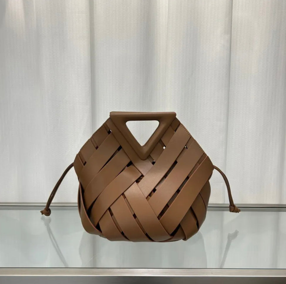Triangle Magnetic Crossbody Bag side view