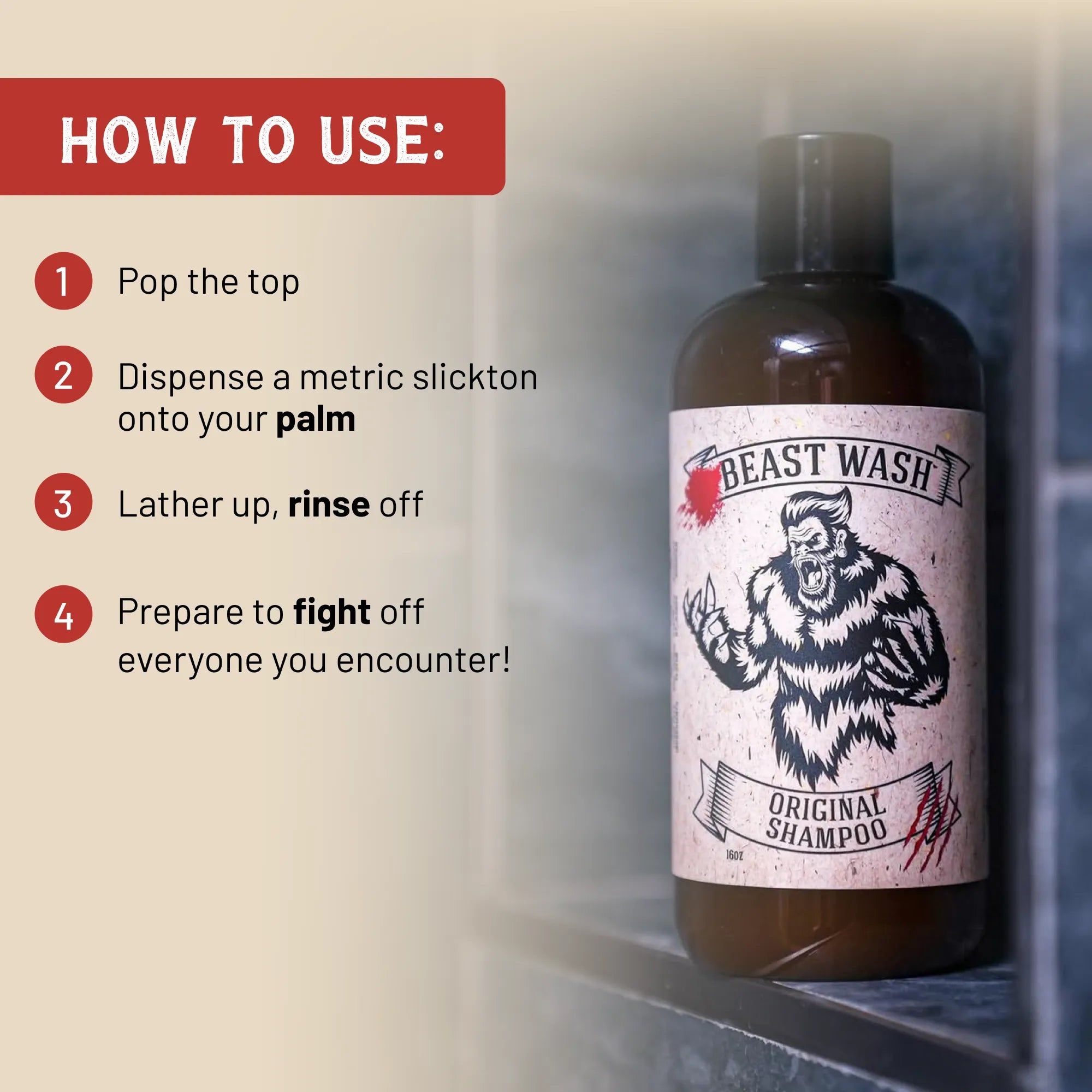 Beast Wash Original Shampoo UK