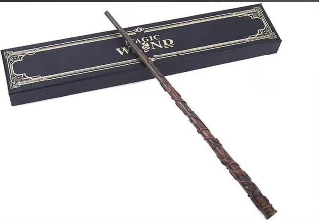 Flame Wizard Magic Wand