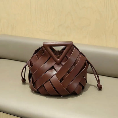 Triangle Magnetic Crossbody Bag side view
