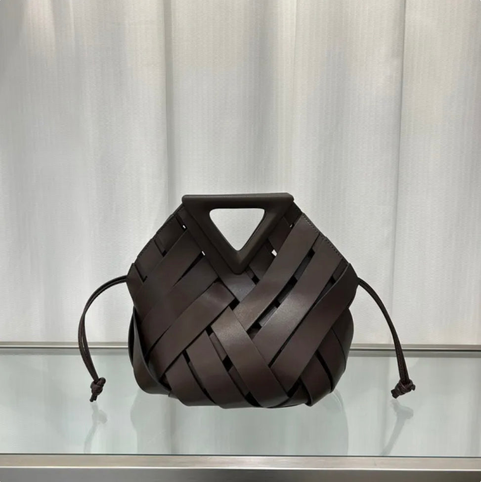 Triangle Magnetic Crossbody Bag side view