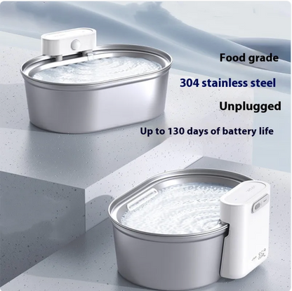 Uha Stainless Steel Pet Bowler
