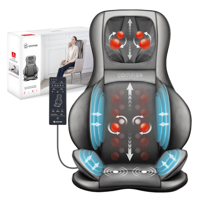 COMFIER Full-Body Shiatsu Massager Chair with Heat
