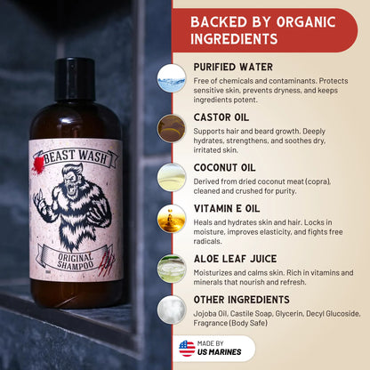 Beast Wash Original Shampoo UK