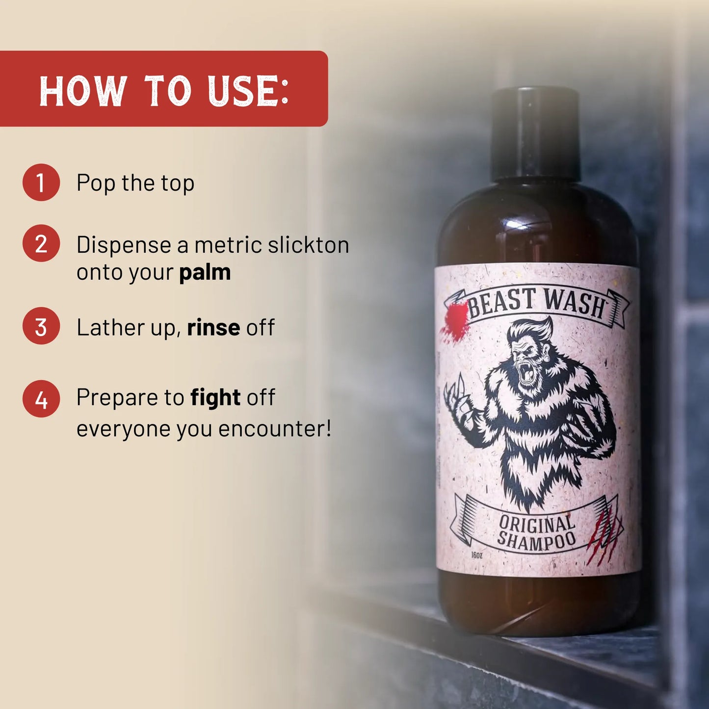 Beast Wash Original Shampoo