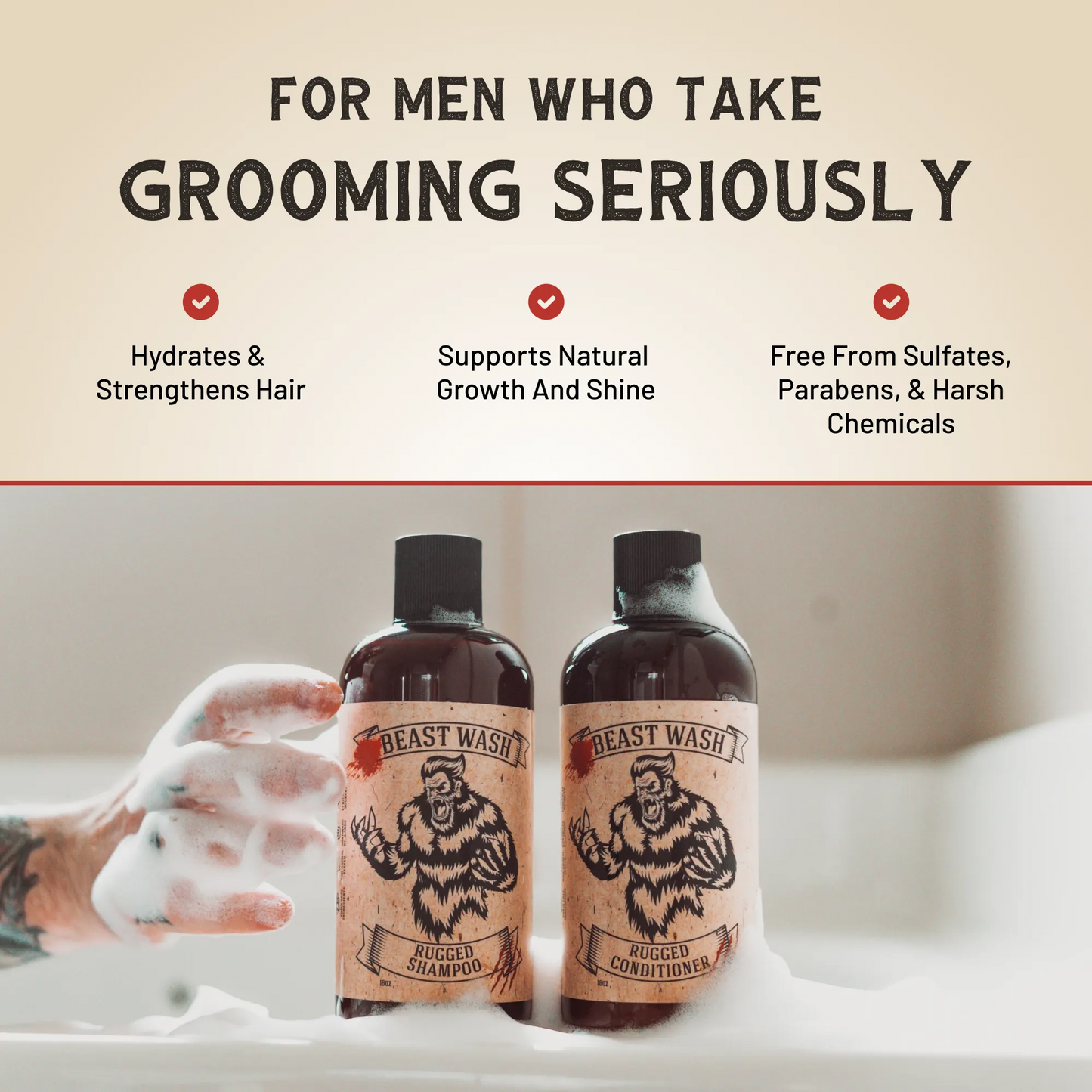 Beast Wash Original Shampoo